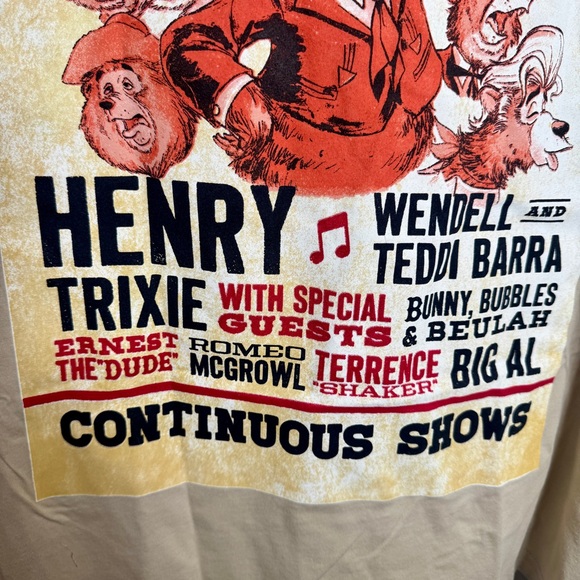 NWT. Country Bear Musical Jamboree Beige T-Shirt 3X - Picture 10 of 13